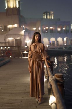 CU 22101 3 Silk Kaftan