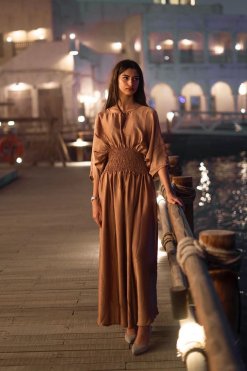 CU 22101 5 Silk Kaftan