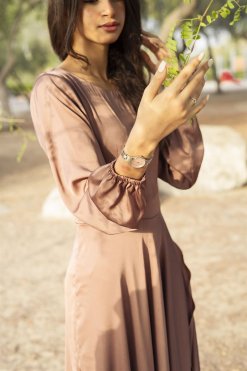 Mauve Silk Dress 9 CU 22104 3 Mauve Silk Dress