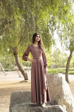 Mauve Silk Dress 10 CU 22104 4 Mauve Silk Dress