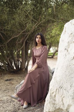 Mauve Silk Dress 11 CU 22104 5 Mauve Silk Dress