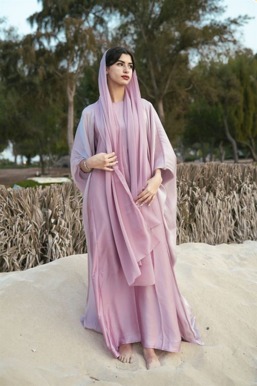 Lilac Bahraini Abaya