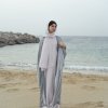 CU 22108 1 Blue Bahrini Abaya