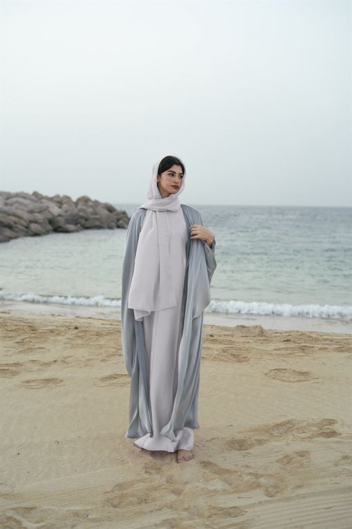 Blue Bahrini Abaya
