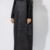 NS 2024 BLK 3025 1 Posh Abaya Satin