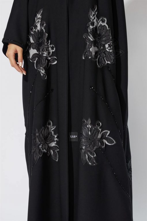 Luxe Black Abaya
