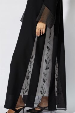 Sheer Crepe Abaya