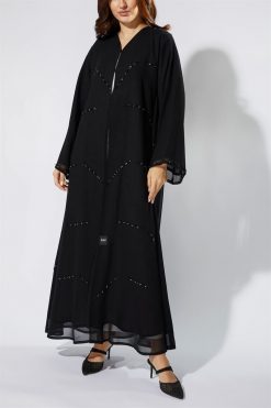 Black CREPE Abaya