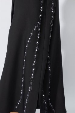 Luxe Crepe Abaya 6 NS 1996 D.GRY 3041 3 Luxe Crepe Abaya