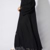 Double Chiffon Abaya 12 NS 1945 BLK 3047 1 Double Chiffon Abaya