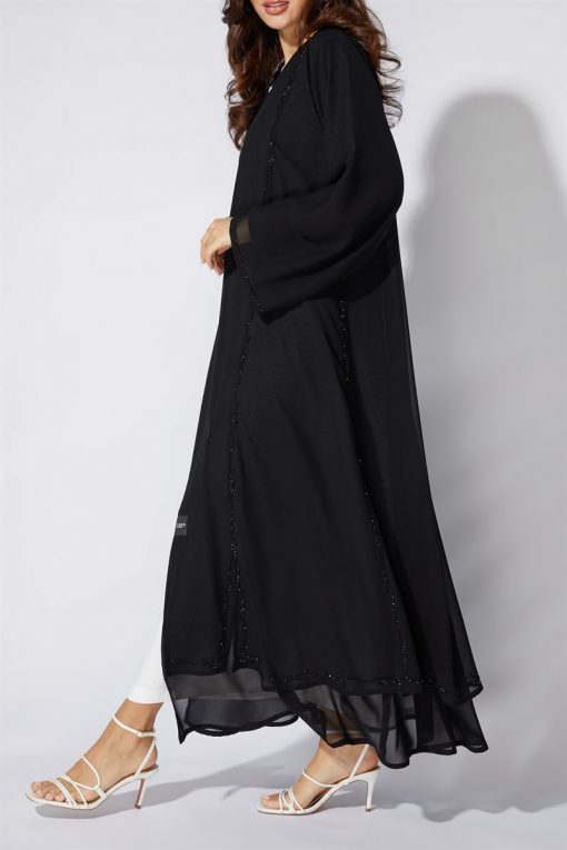 Double Chiffon Abaya