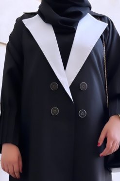 ABB 22109 4 Coat Style Abaya