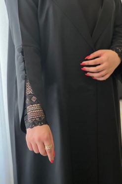 Collared Abaya