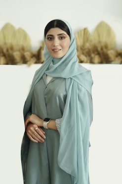Tulia Colored Abaya 13 HAZ 22110 7 Tulia Colored Abaya