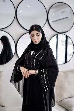 HAZ 22108 3 NATALIA Black Abaya