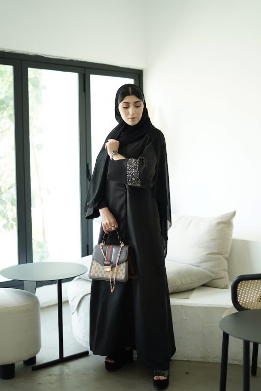 Hiyaal Black Abaya