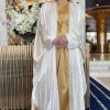 Pearl Shimmer Bhist Abaya Set