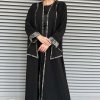 MOI092225 Black Phua Abaya