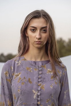 CU22119 4 Purple Floral
