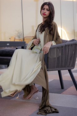 MIR22 100 5 Silk Abaya Set