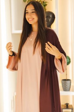 Silk Abaya Set