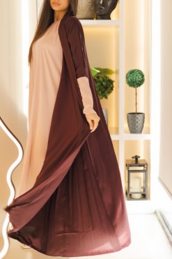 MIR22 101 3 Silk Abaya Set