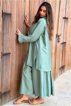 MIR22 105 7 Silk Co Ord Set