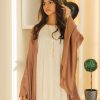 Silk Abaya -Flared Abaya Set