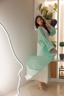 MIR22 111 6 Velvet Abaya Set