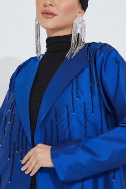 moi072213 3 Blue Victoria Satin Abaya