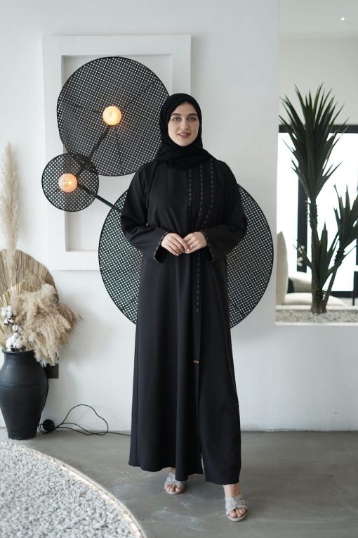 FUADA Black Abaya