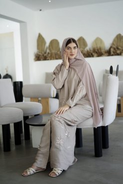 HAZ220007 3 TAMARA Formal Abaya