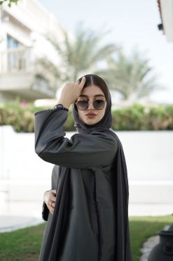 HAZ230008 7 ANAAYA Arabian Silk Abaya