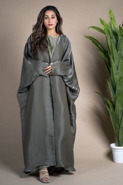 CU22127 3 Olive Abaya Set