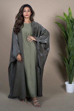 CU22127 4 Olive Abaya Set