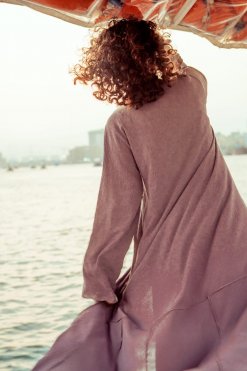 عباية بنفسجية 10 CU22133 5 Purple Abaya