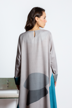 232024 4 Urban Lounger- Blue & Light Grey
