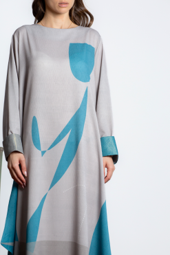 232024 2 Urban Lounger- Blue & Light Grey