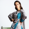 33 Urban Lounger- Blue & Light Grey