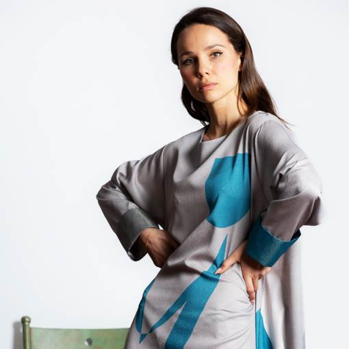 Urban Lounger- Blue & Light Grey