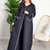3799 1 Pearls embellishment abaya
