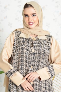 3758 5 Dress style abaya