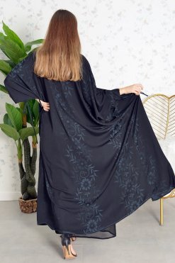 3754 6 Self printed Bahraini abaya