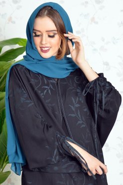 3754 5 Self printed Bahraini abaya