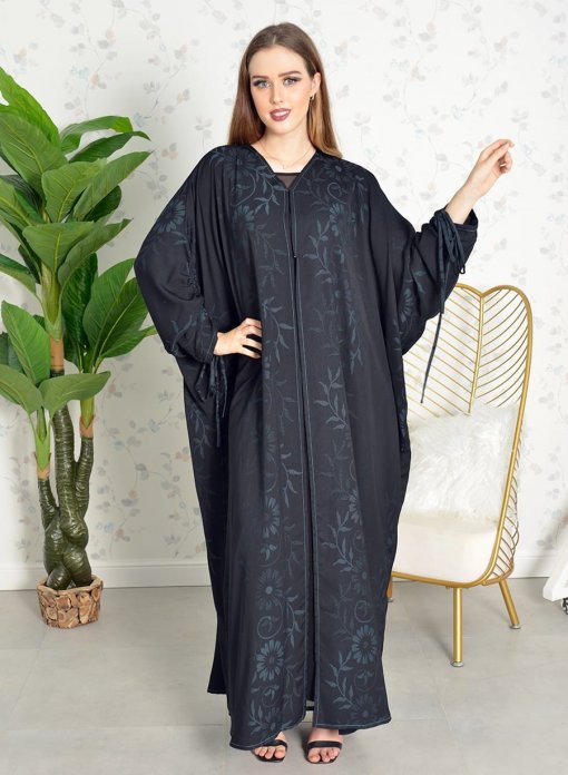 Self printed Bahraini abaya