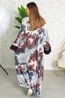 3746 7 Tie & Dye bisht