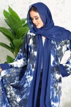 3742 5 Tie & Dye bisht