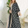 Printed Bisht