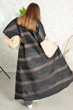 3738 7 Beads embellished abaya