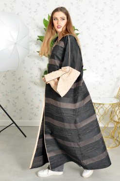 3738 5 Beads embellished abaya